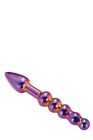 Скляний Анальний стимулятор Dream Toys GLAMOUR GLASS RIDGED ANAL DILDO вид 5
