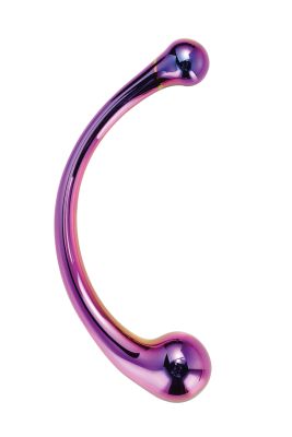 Вигнутий скляний фалоімітатор Dream Toys GLAMOUR GLASS CURVED BIG WAND