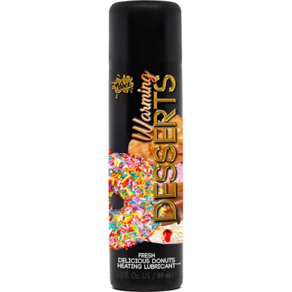 Їстівний лубрикант 4 в 1 WET Warming Desserts Fresh Delicious Donuts (зі смаком пончиків) 89 мл вид 2