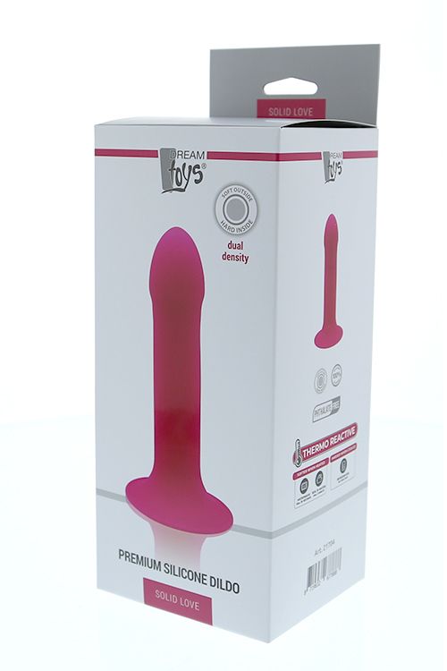 Фалоімітатор Термоактивний Dream Toys рожевий, 16.5 х 4 см вид 5
