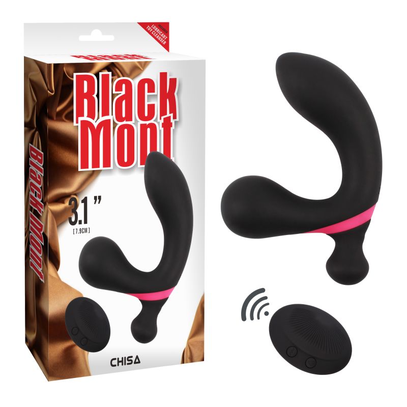Массажёр простаты Chisa Black Mont чёрный вид 2