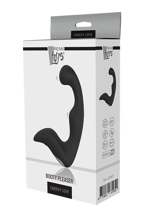 Массажер простаты BOOTY PLEASER BLACK вид 3