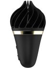 Клиторальный вибростимулятор Satisfyer Sweet Treat Spinnator в форме мороженого, черный вид 4