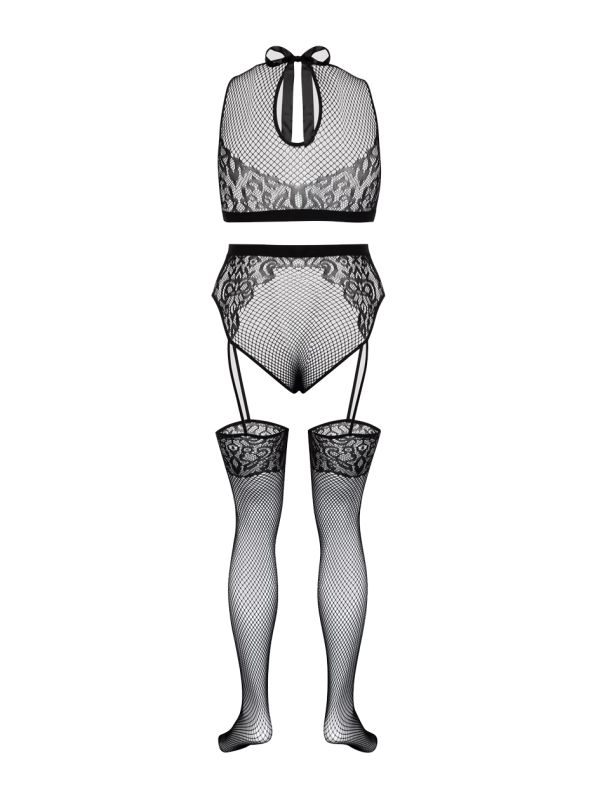Ажурний комплект Fifty Shades Of Grey Captivate Lacy Bra Set Black O-s Curve вид 3