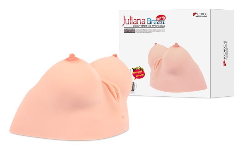 Мастурбатор в виде груди Kokos Juliana Breast вид 4