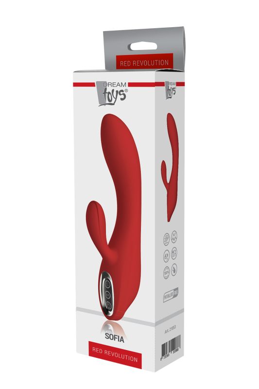 Подвійний вібратор Dream Toys RED REVOLUTION SOFIA вид 5