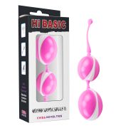 Вагінальні кульки Chisa Hi-Basic Geisha Lastic Double Balls II, рожевий