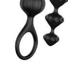Набір анальних ланцюжків Satisfyer Love Beads, чорний вид 5