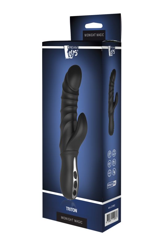 Подвійний вібратор Dream Toys MIDNIGHT MAGIC TRITON вид 3