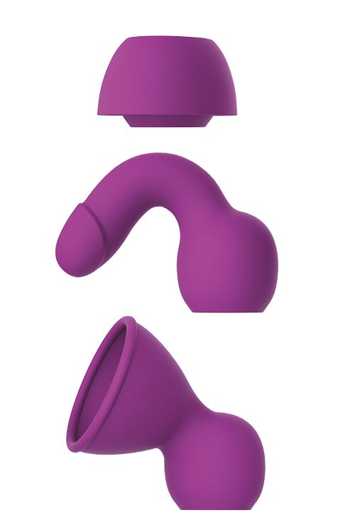 Вібромасажер DREAM TOYS QUEENPIN PURPLE вид 5
