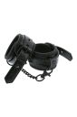 Наручники BLAZE LUXURY HANDCUFF CROCO BLACK