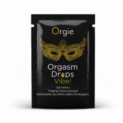 САШЕТ/Кліторальні краплі з вібрацією Orgie Orgasm Drops Vibe, 2 мл