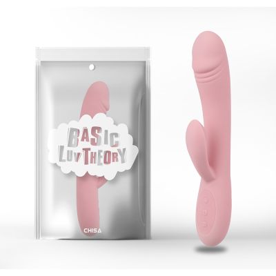Вібратор-кролик Chisa Basic Luv Theory зі стимуляцією точки G, рожевий