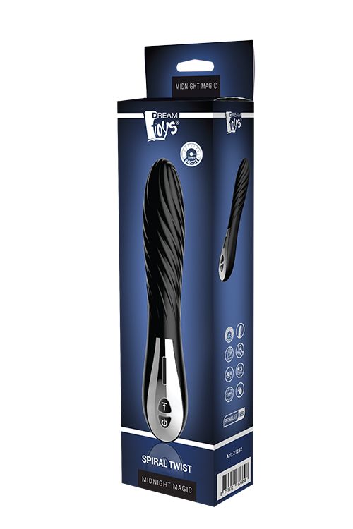 Вібромасажер з турбо режимом MIDNIGHT MAGIC SPIRAL TWIST вид 5