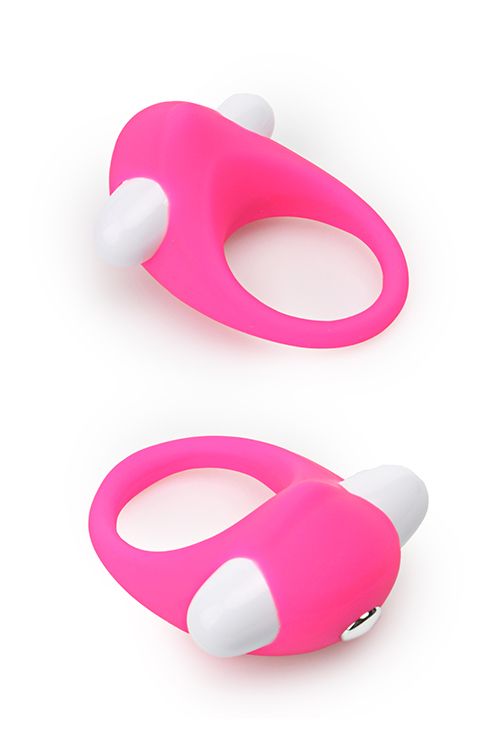 Ерекційне віброкільце LIT-UP SILICONE STIMU RING 6 PINK вид 2
