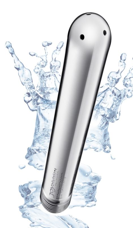 Анальный душ Joy Division Aluminium Intimate Douche, серебристый вид 3