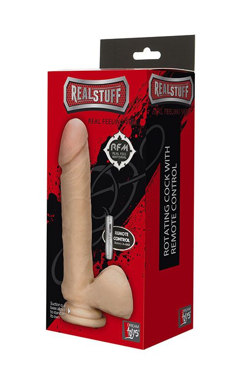 Вібромасажер з обертанням REALISTX 7inch ROTATING VIBRATOR 7funct. вид 3