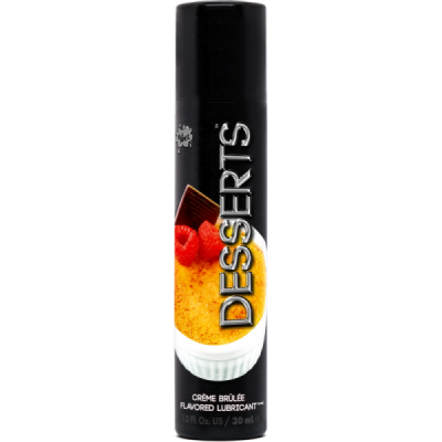 Съедобный лубрикант WET Desserts Crème Brulee (Крем-брюле), 30 мл