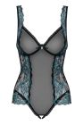 Боді Obsessive AMANTA Teddy S/M чорне вид 2