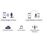 Анальная пробка Смарт Lovense Hush (L) вид 8