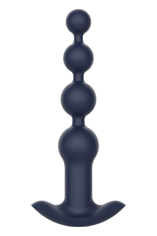 Анальная елка с вибрацией Dream Тoys Startroopers Apollo на пульте управления, черная вид 4