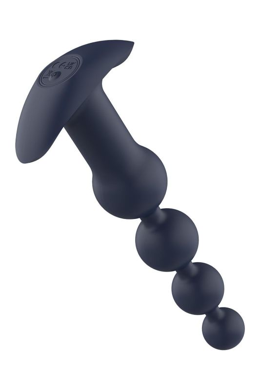 Анальная елка с вибрацией Dream Тoys Startroopers Apollo на пульте управления, черная вид 6