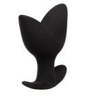 Анальна пробка Chisa Black Mont з пелюстками, ЛОТОС, чорний, L вид 3