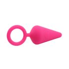 Анальная пробка Chisa Candy Plug розовый, M вид 5