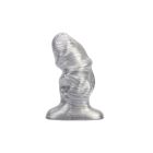 Анальная пробка Chisa Dark Muscle Petite Yucie, серебристая, L вид 3