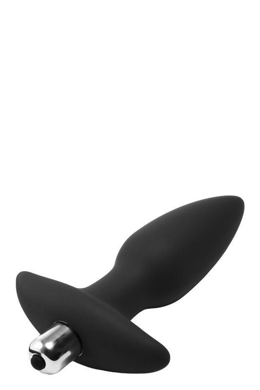 Анальна пробка Dreamtoys FantASSstic з віброкулею, чорнач вид 5