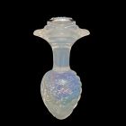 Анальна пробка ребриста UNIVIBE з каменем, силіконова, різнокольорова, 9.3 х 4 см вид 13