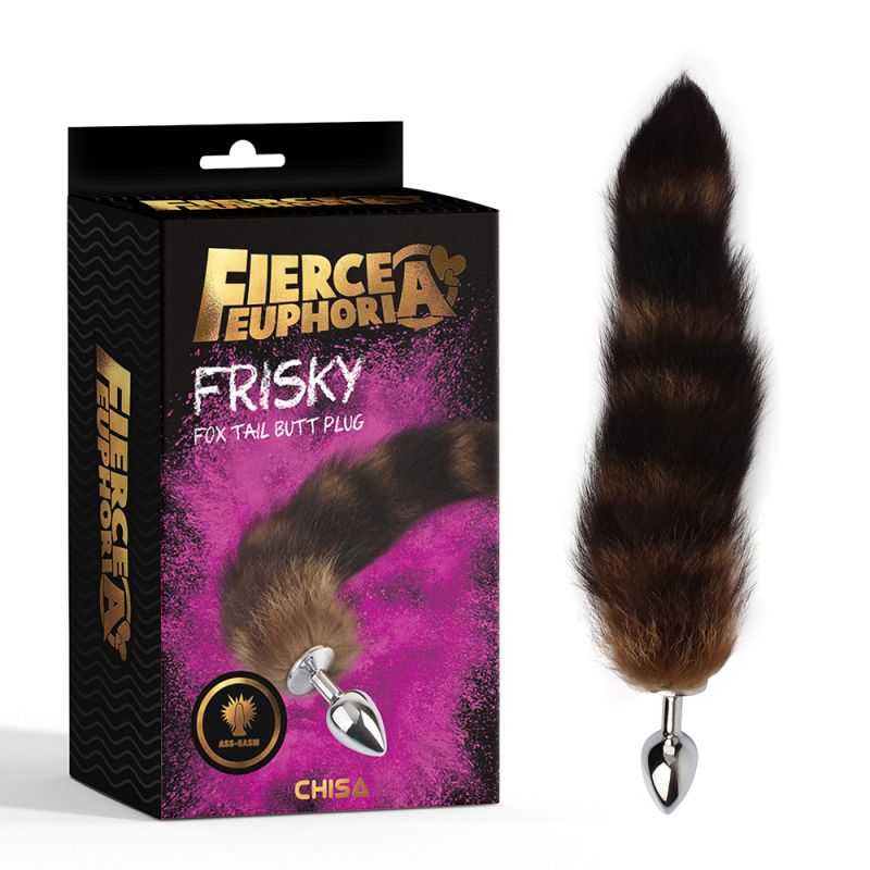 Анальная пробка Chisa Fierce Euphoria Fox Tail Butt с лисьим хвостом вид 2