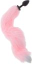 Анальна пробка з хвостом та підсвічуванням Taboom Unicorn Tail & Buttplug LED