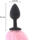 Анальная пробка с хвостом и подсветкой Taboom Unicorn Tail & Buttplug LED вид 6