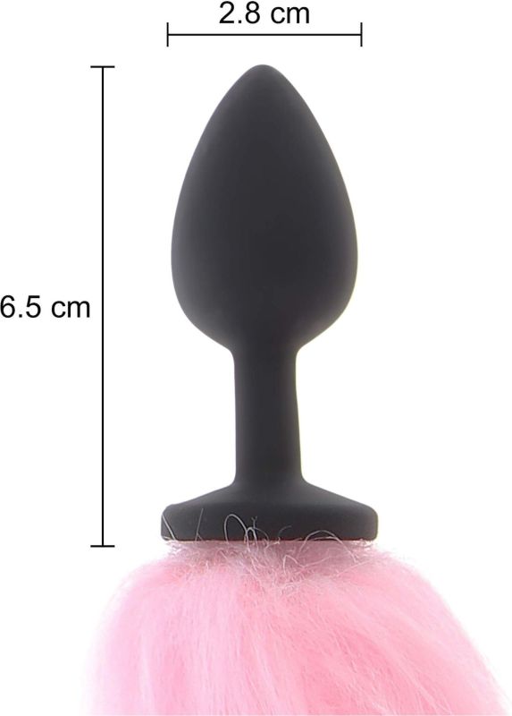 Анальная пробка с хвостом и подсветкой Taboom Unicorn Tail & Buttplug LED вид 6