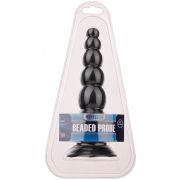 Анальная пробка с шариками MENZSTUFF BEADED PROBE BLACK