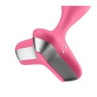 Анальна пробка з вібрацією у футуристичному дизайні Satisfyer Game Changer, рожевий вид 3