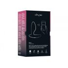 Анальна пробка з вібрацією We-Vibe Ditto+ Satin Black з пультом та керуванням з телефону вид 12