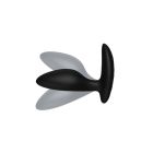 Анальна пробка з вібрацією We-Vibe Ditto+ Satin Black з пультом та керуванням з телефону вид 7