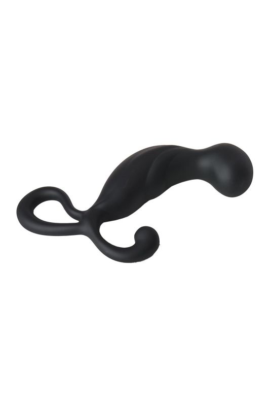 Анальна пробка, стимулятор простати FANTASSTIC PROSTATE STIMULATOR BLACK вид 7