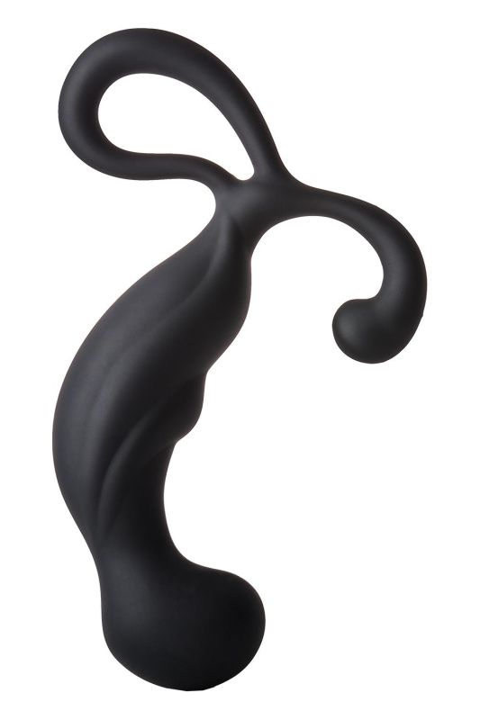 Анальна пробка, стимулятор простати FANTASSTIC PROSTATE STIMULATOR BLACK вид 8