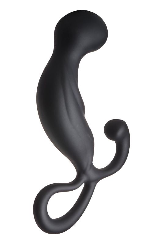 Анальна пробка, стимулятор простати FANTASSTIC PROSTATE STIMULATOR BLACK вид 9