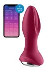 Анальна смарт-пробка із ротацією Satisfyer Rotator Plug 2+, бордовий вид 2