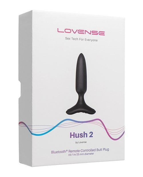 Анальна смарт пробка з вібрацією Lovense Hush 2 XS вид 7