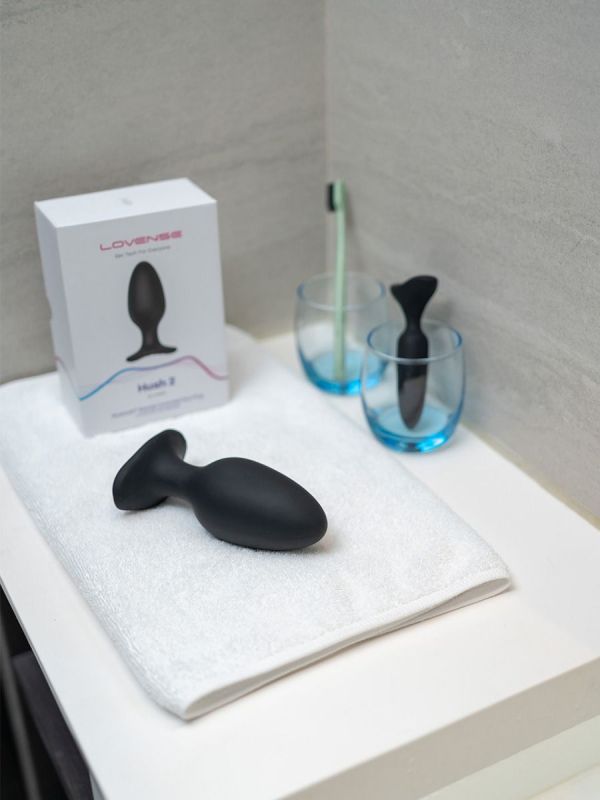 Анальна смарт пробка з вібрацією Lovense Hush 2 розмір L вид 7