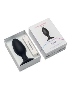 Анальна смарт пробка з вібрацією Lovense Hush 2 розмір L