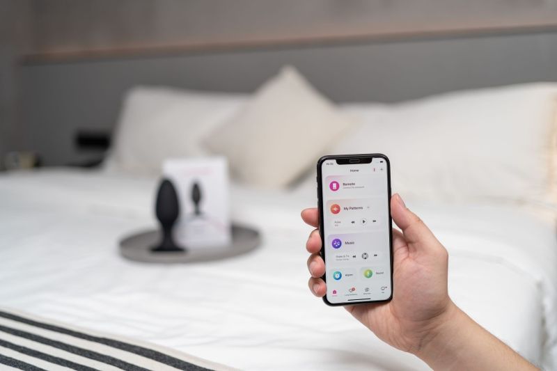 Анальна смарт пробка з вібрацією Lovense Hush 2 розмір М вид 7