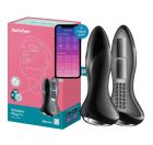 Анальна смарт пробка з вібрацією та намистинами Satisfyer Rotator Plug 1 Connect App чорна вид 8