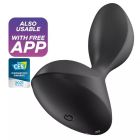 Анальна смарт пробка Satisfyer Sweet Seal із вібрацією чорна вид 2