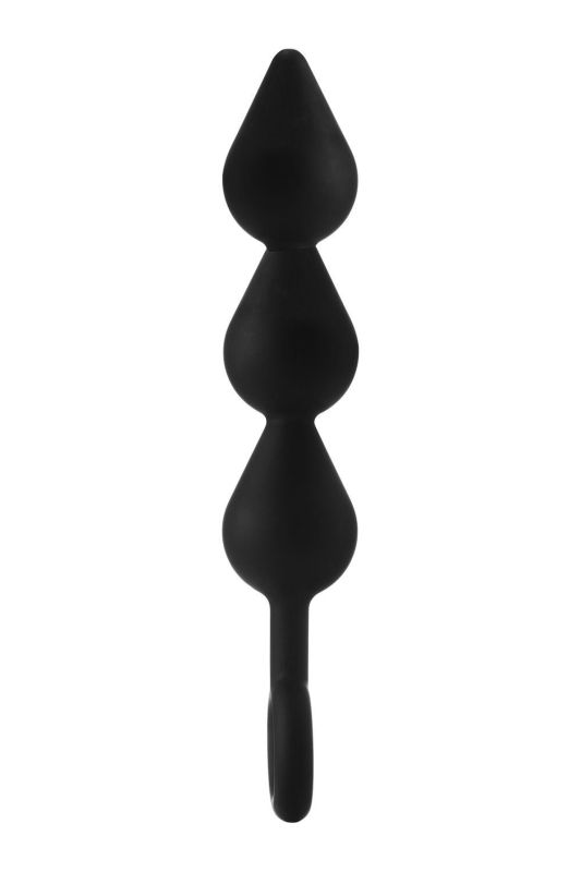 Анальная тройная елка Dream Toys FantASStic, черная вид 4